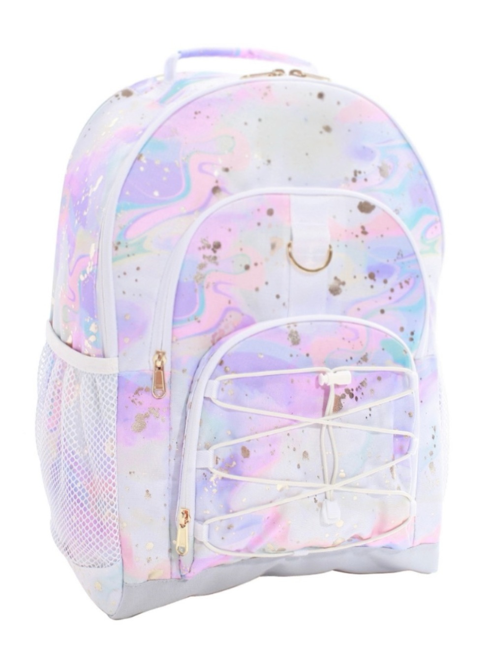 Pottery Barn Gear Up Color Flow Metallic Watercolor Tie Dye Backpack in Size L